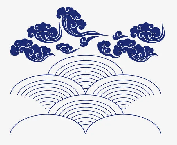 古代祥云素材免抠