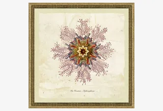 手绘艺术大厅画免抠