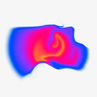 梦幻透明蒸汽波装饰图案免抠