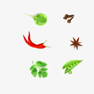 矢量调味食材免抠