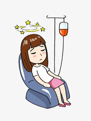 输液的病人免抠