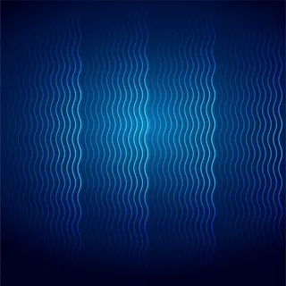 带波浪线的蓝色背景矢量素材高清