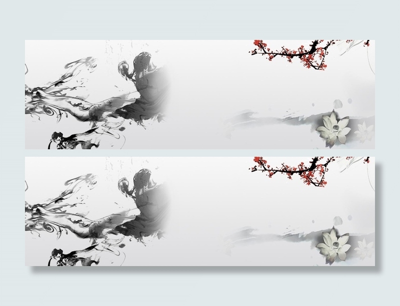 水墨中国风背景高清