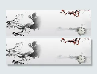 水墨中国风背景高清