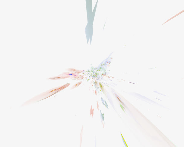 光影溶图科技元素免抠