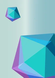 立体方格时尚设计元素商务渐变封面背景高清