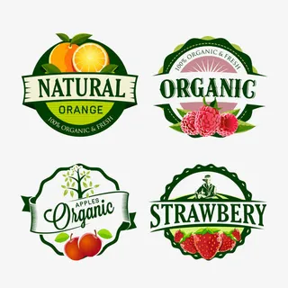 标签水果樱桃矢量免抠