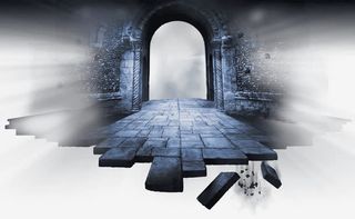 游戏场景设计城堡建筑免抠