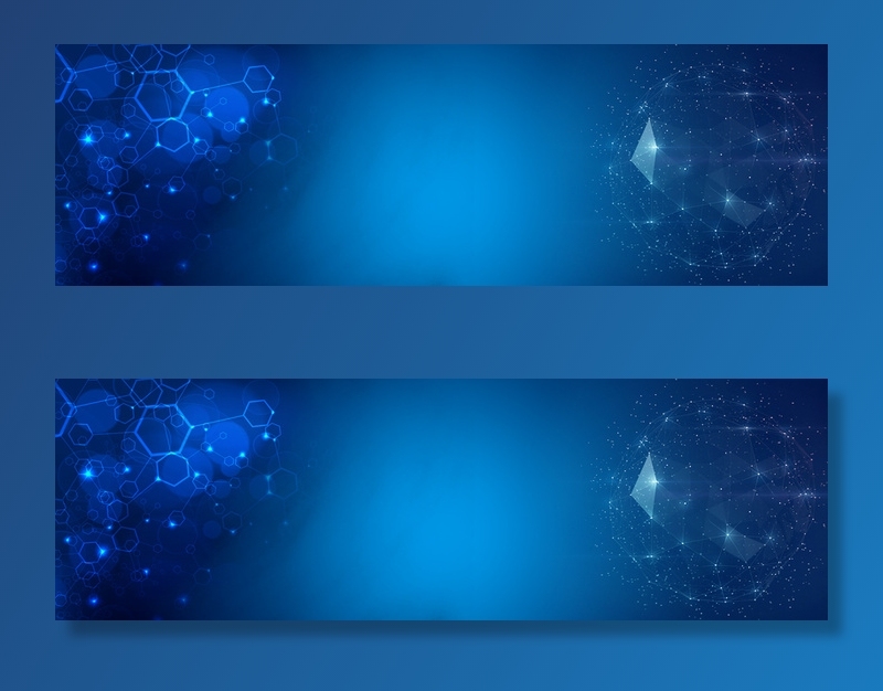星空科技技术海报banner背景图高清