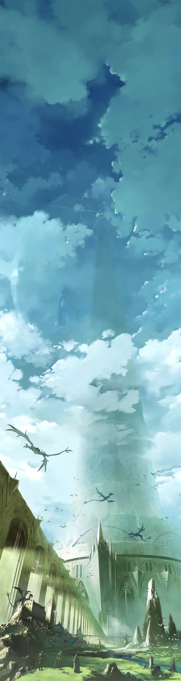 蓝色星空背景矢量图片