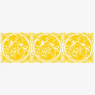 金色中国风节日底纹装饰免抠