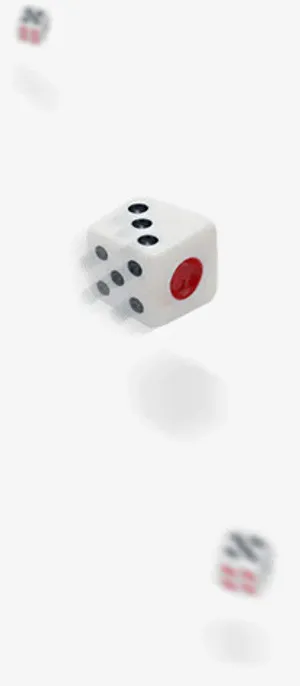 掷骰子素材图片免抠