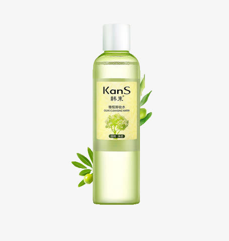 温和橄榄卸妆水免抠