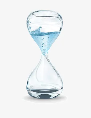 滴水的漏斗免抠