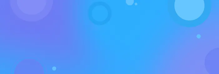 电商夏季七夕蓝渐变简约海报banner高清