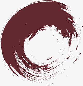 中国风水墨画免抠