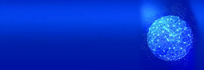 淘宝科技蓝色海报背景图高清