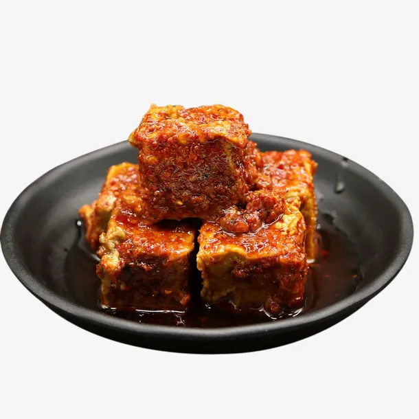 麻辣口味的霉豆腐免抠