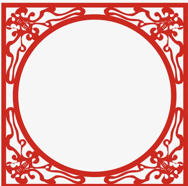 中国风边框免抠
