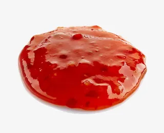 红色的果酱免抠