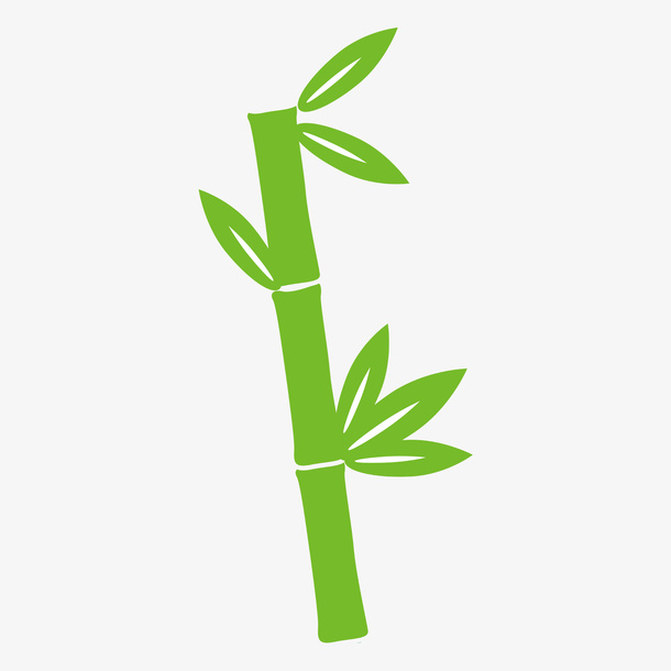 中国风绿色植物竹子免抠