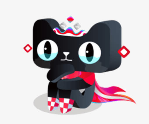 天猫双十一卡通娃娃装饰图案免抠
