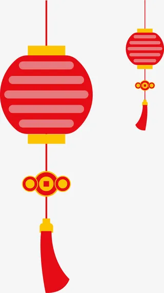 矢量红灯笼免抠