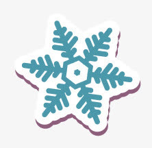 雪花免抠