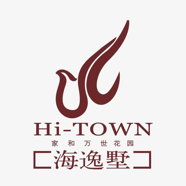 海逸墅地产标识logo免抠
