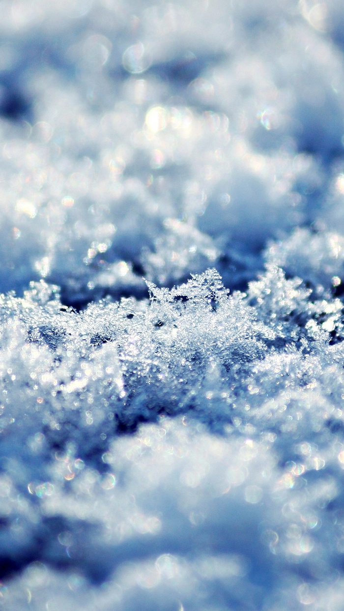 雪中风景手机H5背景高清