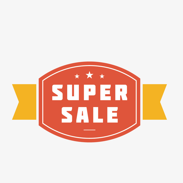 简单sale标签免抠