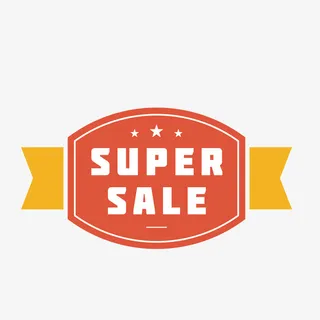 简单sale标签免抠