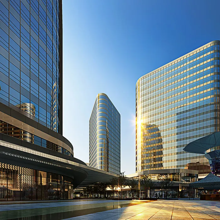 现代高楼背景高清