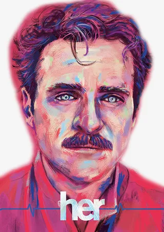 欧洲男子肖像插画免抠