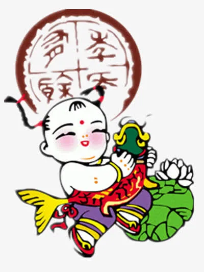 春节贴纸免抠