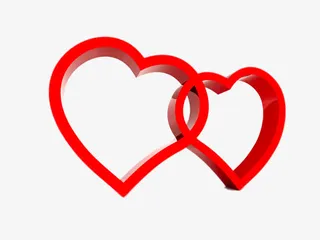 两个心连心免抠