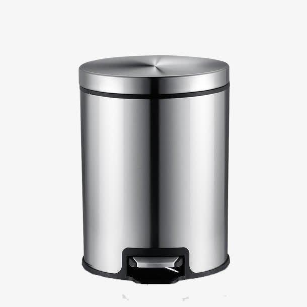 不锈钢垃圾桶免抠
