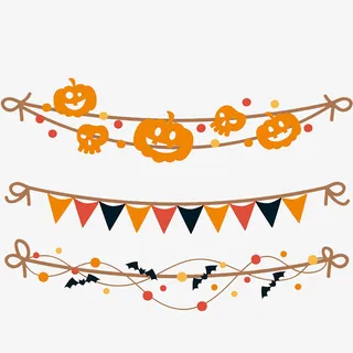 万圣节挂饰免抠