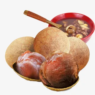 健康食材桂圆干素材免抠