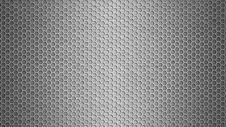 灰色六边形蜂巢海报背景