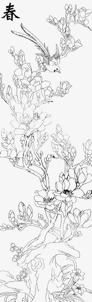 春暖花开免抠