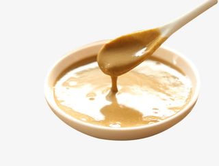 搅拌的葛根粉糊素材免抠