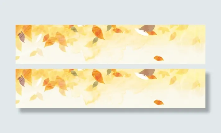 秋季上市商铺手绘banner壁纸