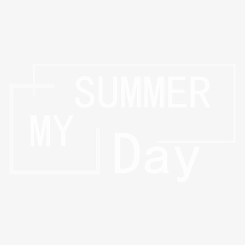 夏日图标 My Summer Day免抠