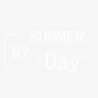 夏日图标 My Summer Day免抠