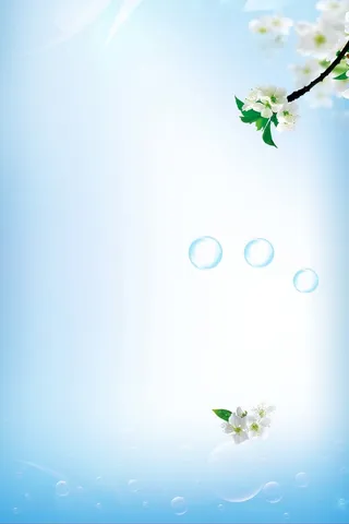 化妆品DM宣传单背景素材高清