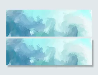 蓝色水彩背景高清