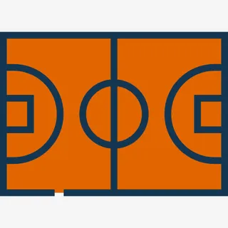 篮球场图标免抠