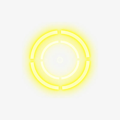 黄色光环免抠