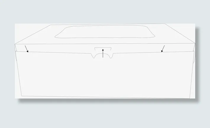 马芬盒的线稿免抠